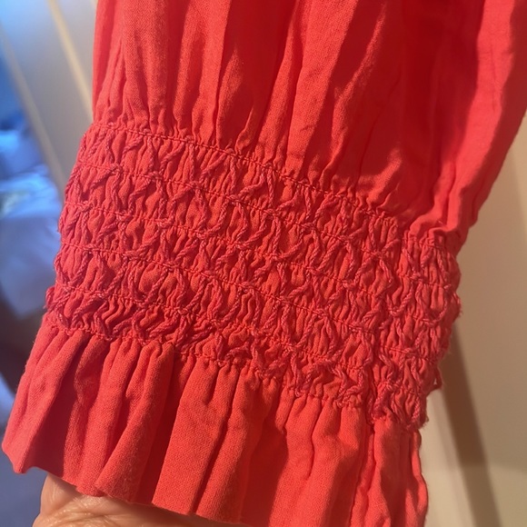 Coral Tuckernuck top Sz S - Picture 4 of 4